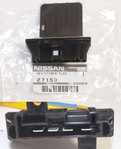 GENUINE NISSAN X TRAIL PULSAR N16 HEATER AIRCON FAN MOTOR RESISTOR CARD