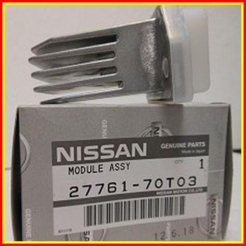 Blower Motor Resistor compatible with Nissan Pathfinder 95-04 Qx4 97-03 3 Male Terminals Blade Type 