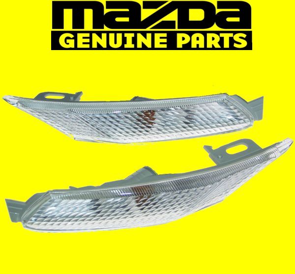 JDMTECH Smoked Side Marker Lights For Mazda RX-8 2004-2008 – Pair, Front Left & Right