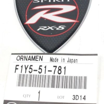 Mazda Genuine RX8 RX-8 SPIRIT R Emblem Badge