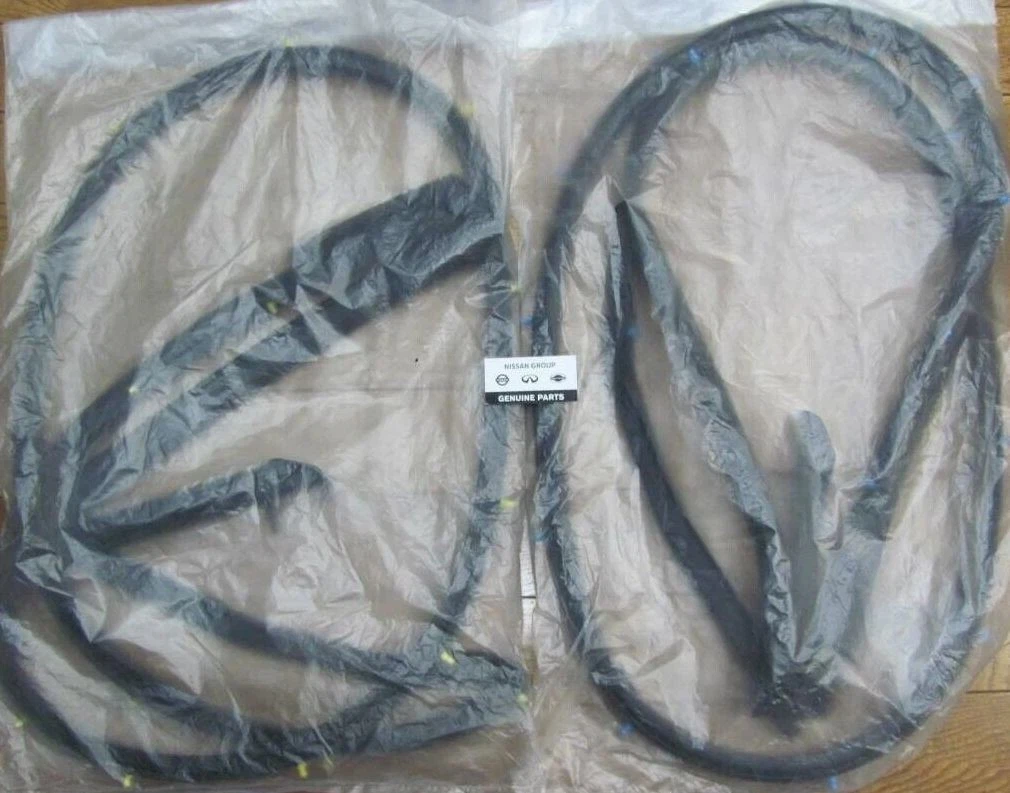 NISSAN Genuine 300ZX Z32 Front Door Weatherstrip 2-Seater Left Right Set OEM - Image 2