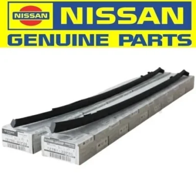 NISSAN 300ZX Z32 90-00 T-Top Genuine Front Windshield Side Molding RH LH Set OEM