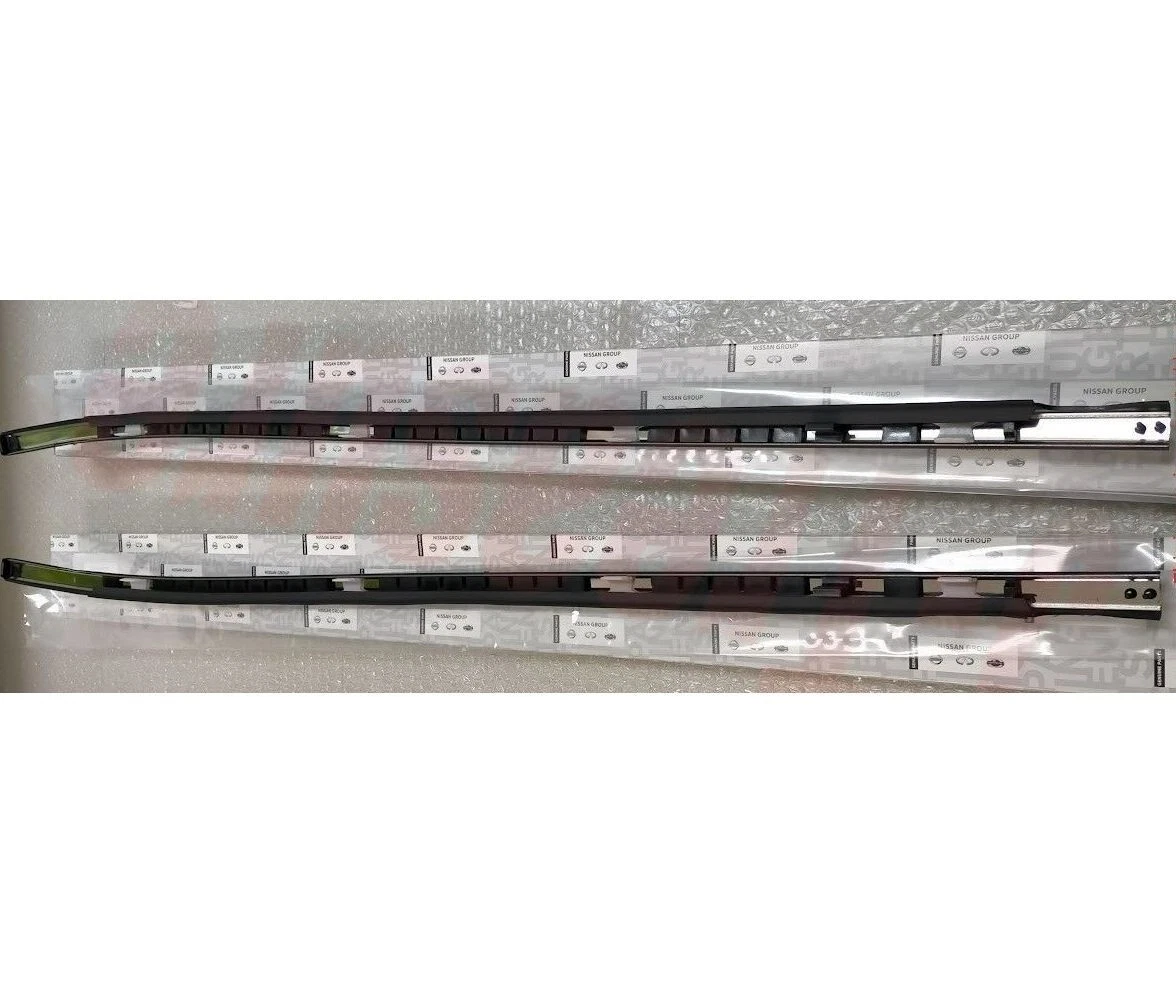 NISSAN 300ZX Z32 90-00 T-Top Genuine Front Windshield Side Molding RH LH Set OEM - Image 2
